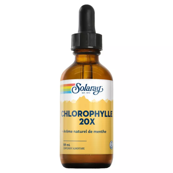 Solaray Chlorophylle 20x Liquide 59 ml