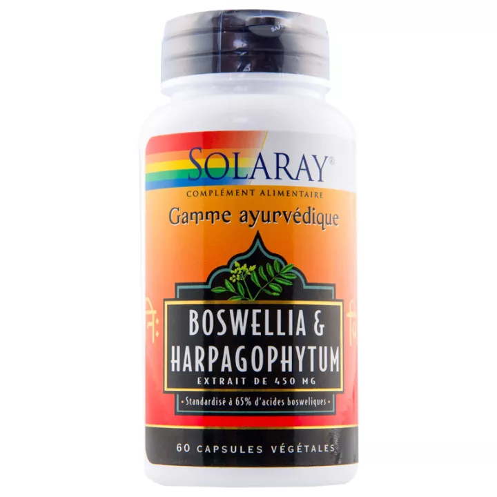 Solaray Extracto de Boswellia y Harpagophytum 450 mg 60 cápsulas