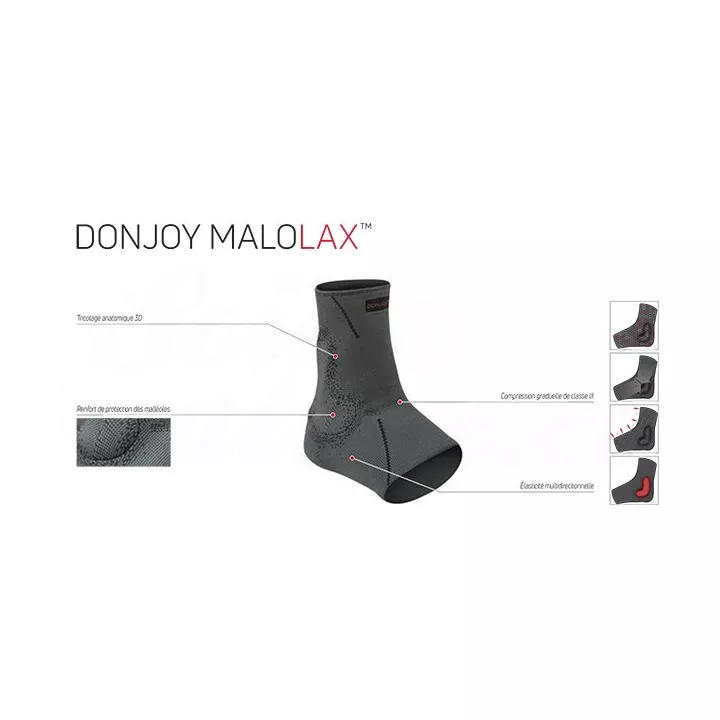 Связочный ортез на голеностопный сустав Malolax Donjoy