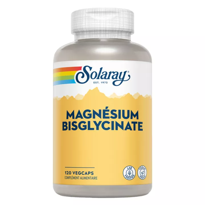 Solaray Magnésium Bisglycinate 120 gélules