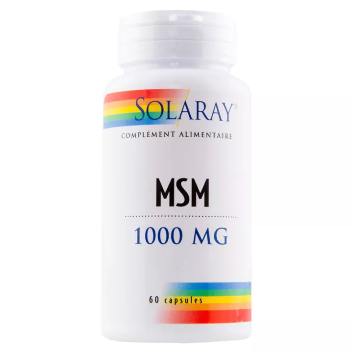 Solaray MSM 1000 mg 60 capsules