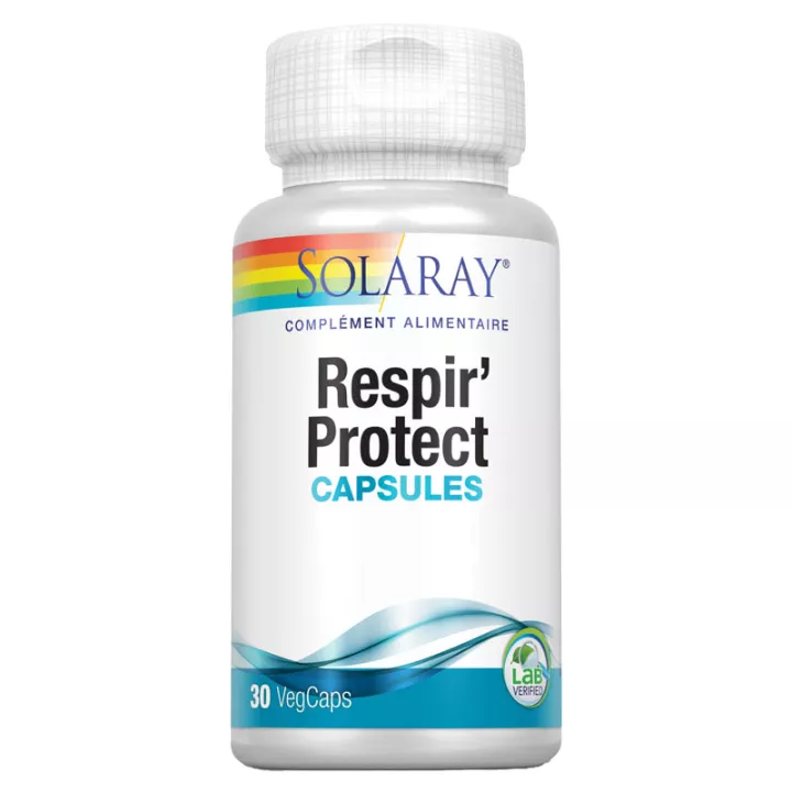 Solaray Respir'Protect 30 cápsulas vegetais