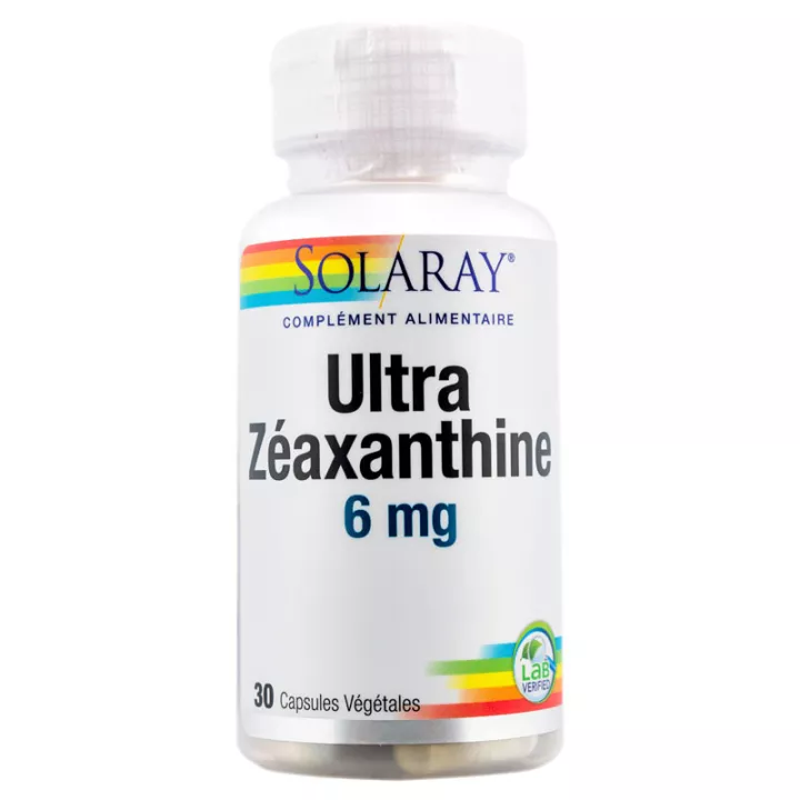 Solaray Ultra Zeaxantina 6 mg 30 cápsulas