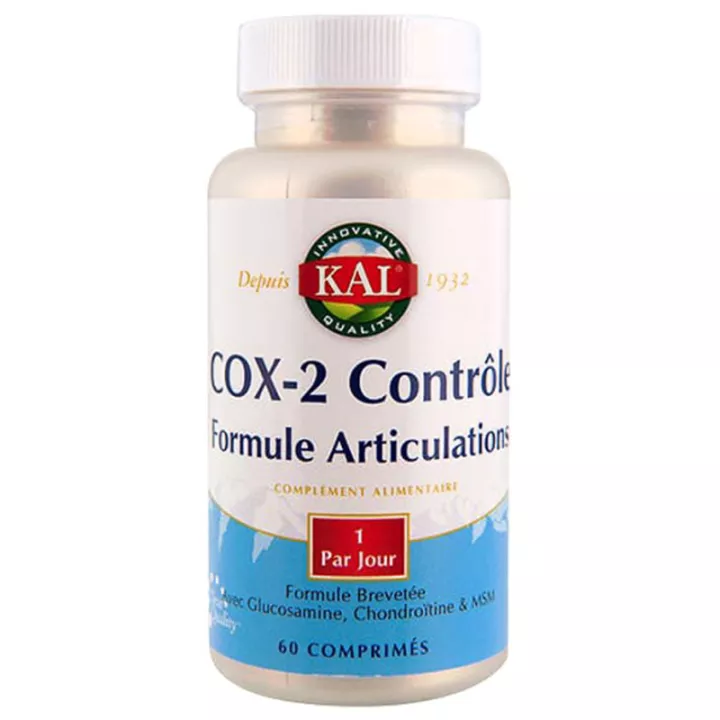 COX2 Controle KAL 60 Comprimidos Solaray