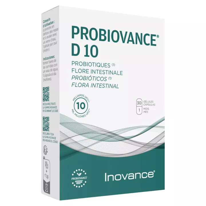 Inovance Probiovance D10 30 cápsulas