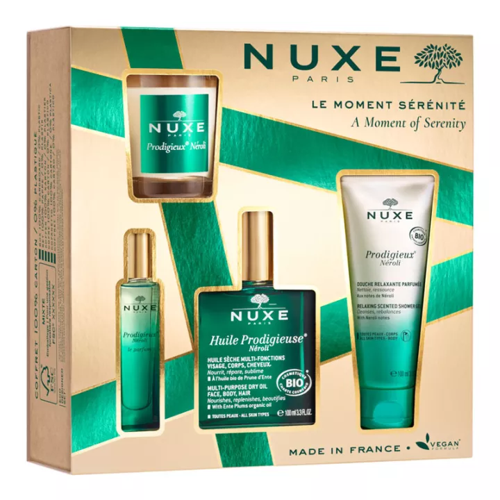 Caixa de presente Nuxe Prodigious The Serenity Moment Natal 2023