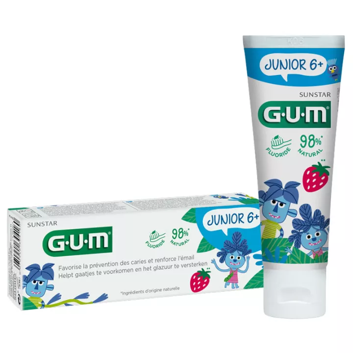 Детская зубная паста Sunstar Gum Junior 7-12 лет 50 мл