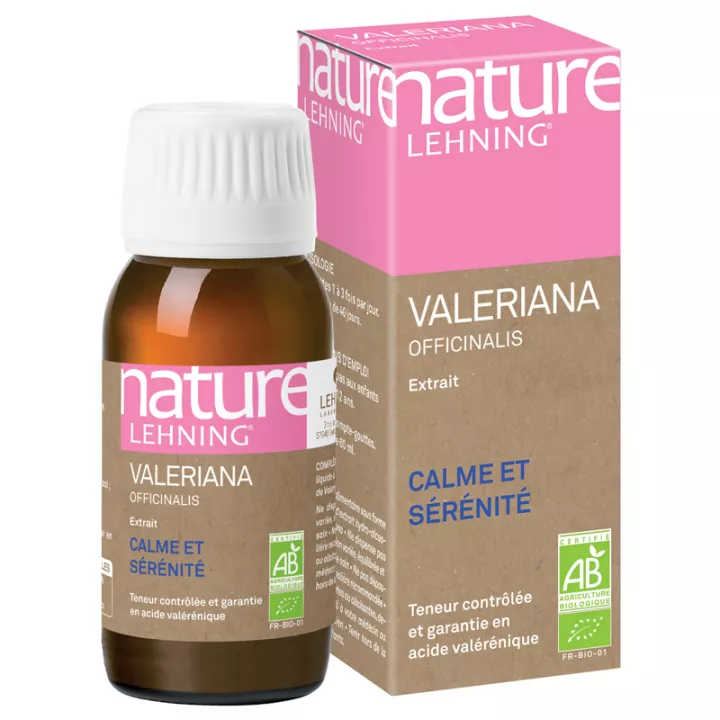 Nature Lehning VALERIANA Officinalis Hydro-alcoholisch extract Kalm en sereniteit