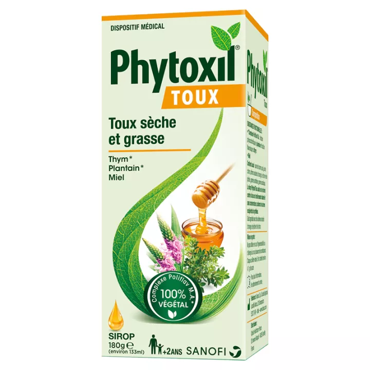 Xarope natural Phytoxil alivia a tosse