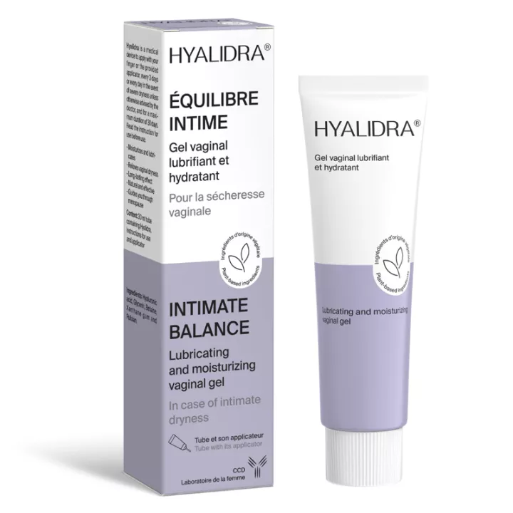 Hyalidra Gel contre la Sécheresse Vaginale  30ml