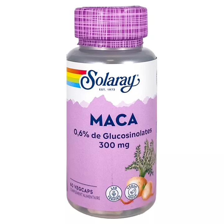Solaray Maca 300 mg 60 gélules