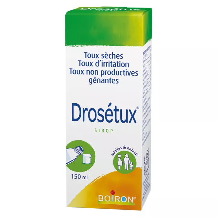 Drosétux Dry cough 150ML Boiron homeopathic syrup