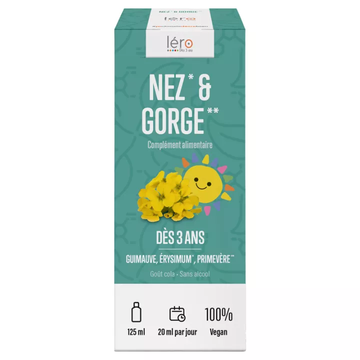 Léro Sirop Nez & Gorge Enfant 125 ml