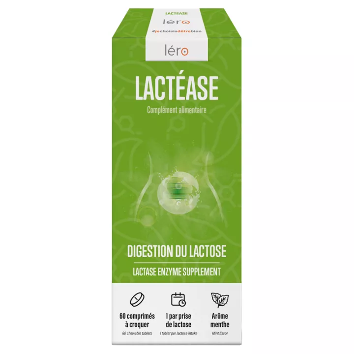 Léro Lactease intolerancia a la lactosa 60 comprimidos