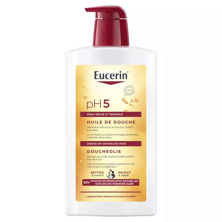 Eucerin pH5 Dry and Sensitive Skin Shower Oil