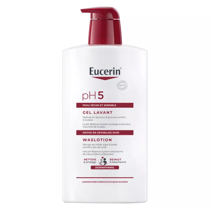 Eucerin pH5 Trockene und empfindliche Haut Waschgel 1 L
