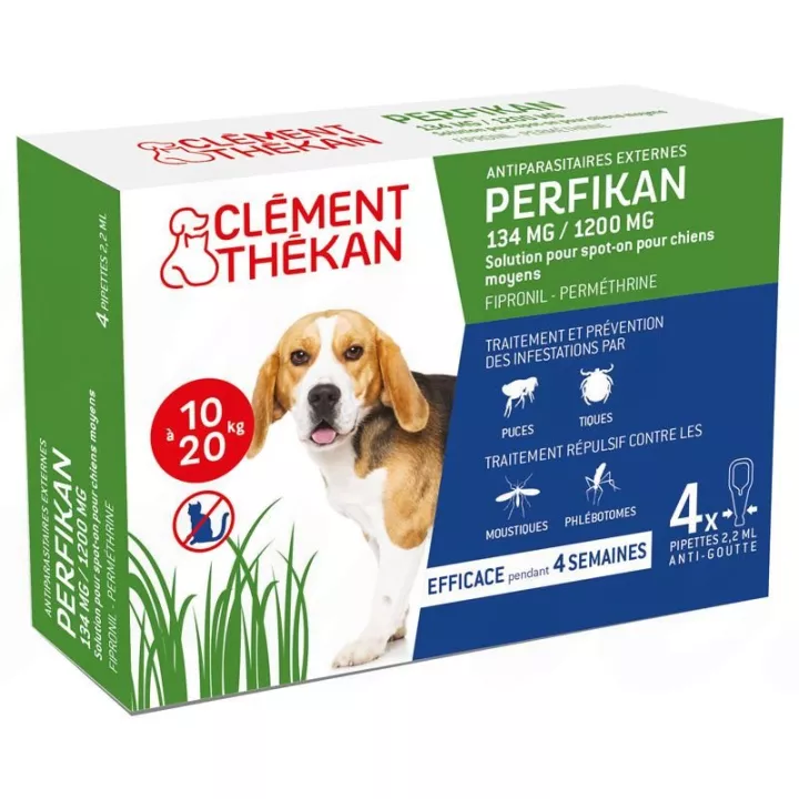 Perfikan Clément-Thekan Spot-on antiparasitair middel voor honden