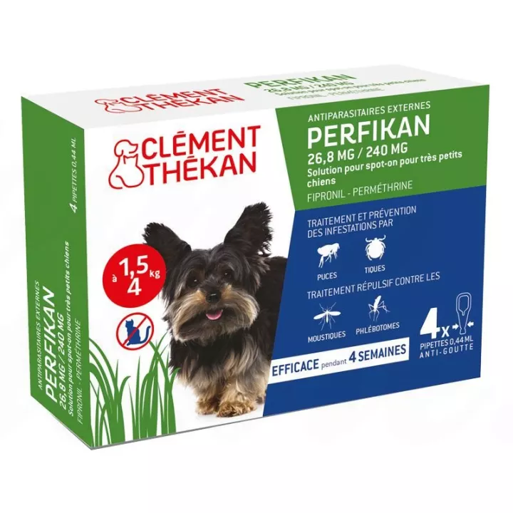 Perfikan Clément-Thekan Spot-on Antiparasitikum für Hunde