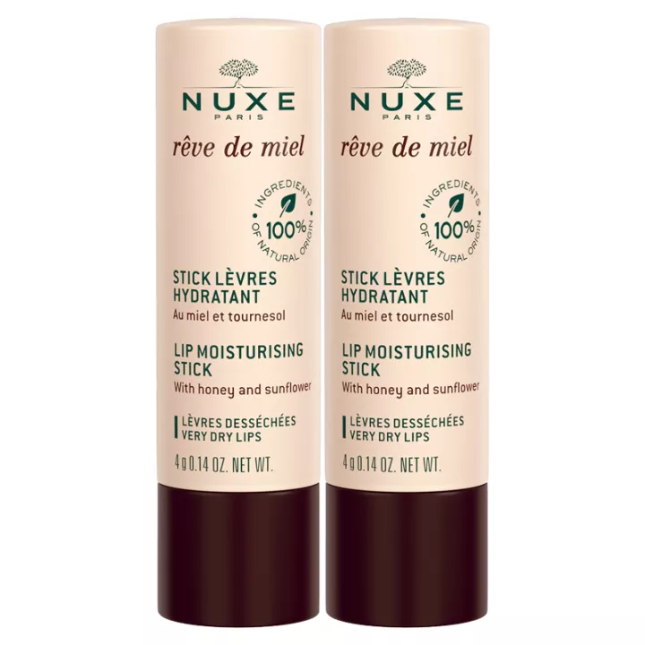 Nuxe Dream of Honey Stick Lips Увлажняющий 4g