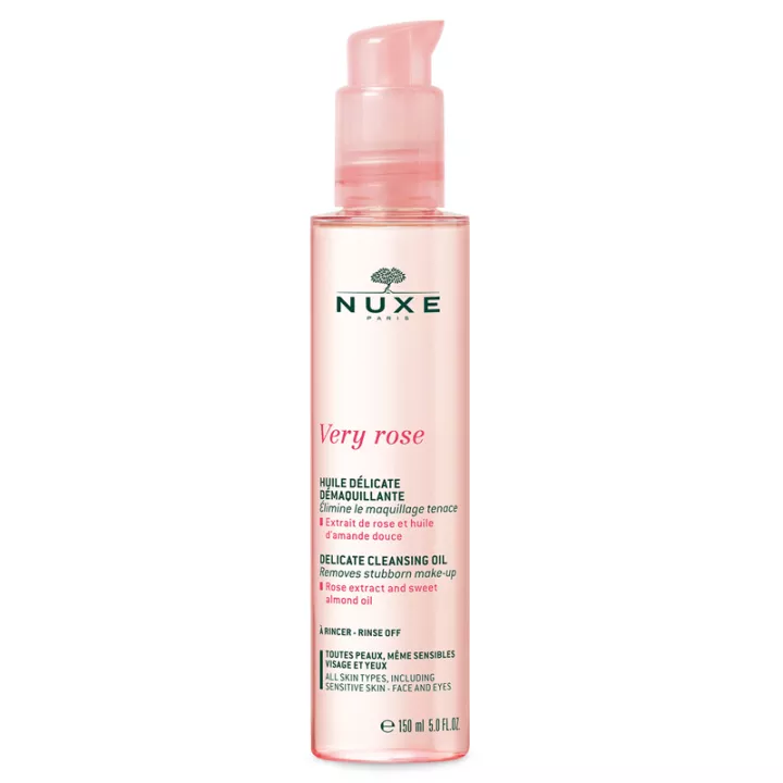 Nuxe Óleo de Limpeza Delicado Very Rose 150ml