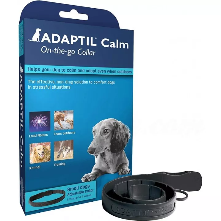 ADAPTIL Collier Calm anti stress pour chien 46.5 cm pour petit chien (- 15 kg)