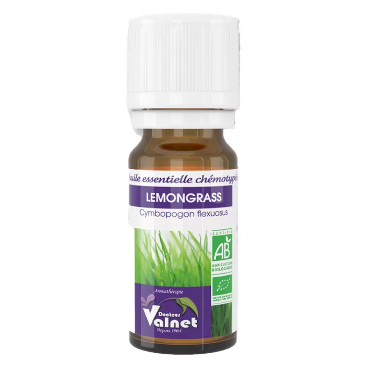Dr Valnet Huile Essentielle Bio Lemongrass 10 ml