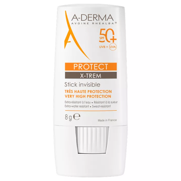 Aderma Protect X Trem SPF50+ Barra Invisible 8g