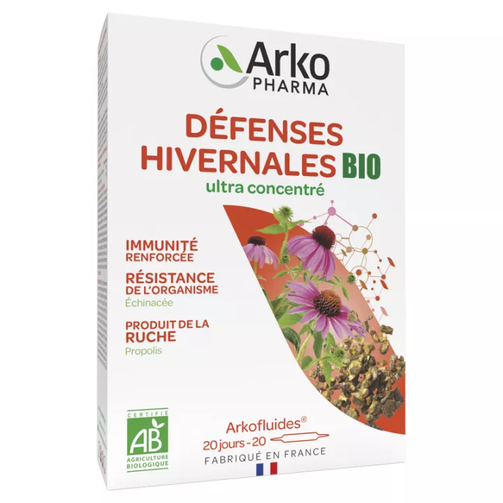 Arkofluide Organic Winter Defenses 20 Phials