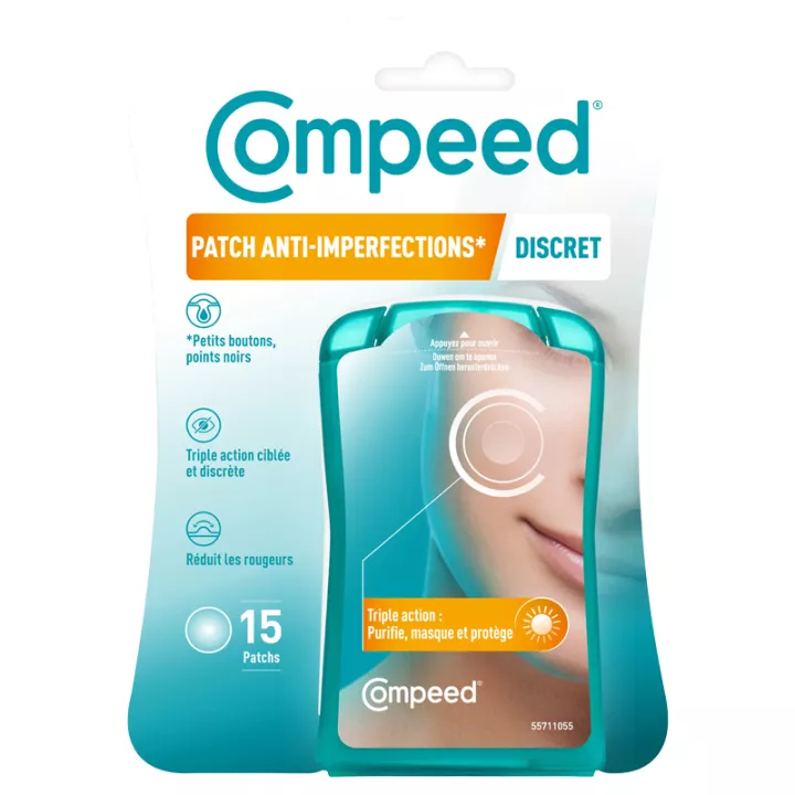 Compeed Patch Discret Anti-Imperfections Jour 15 Patchs