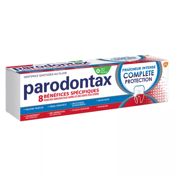 Parodontax Dentifrício Proteção Completa Fraîcheur Intense 75 ml