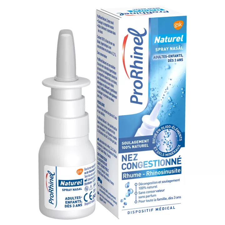 Prorhinel Natuurlijke Neusspray Verstopte Neus 20 ml