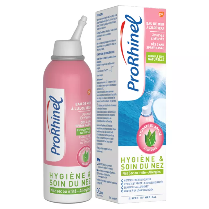 Prorhinel Spray Jeunes Enfants Aloé Véra 100ml