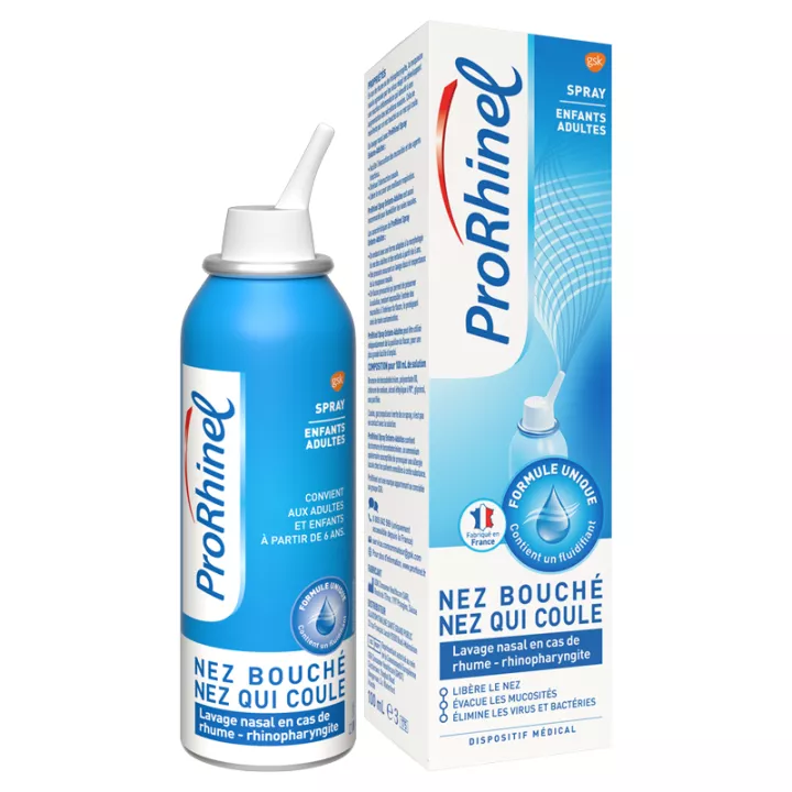 ProRhinel Spray Nasal para Crianças e Adultos 100 ml