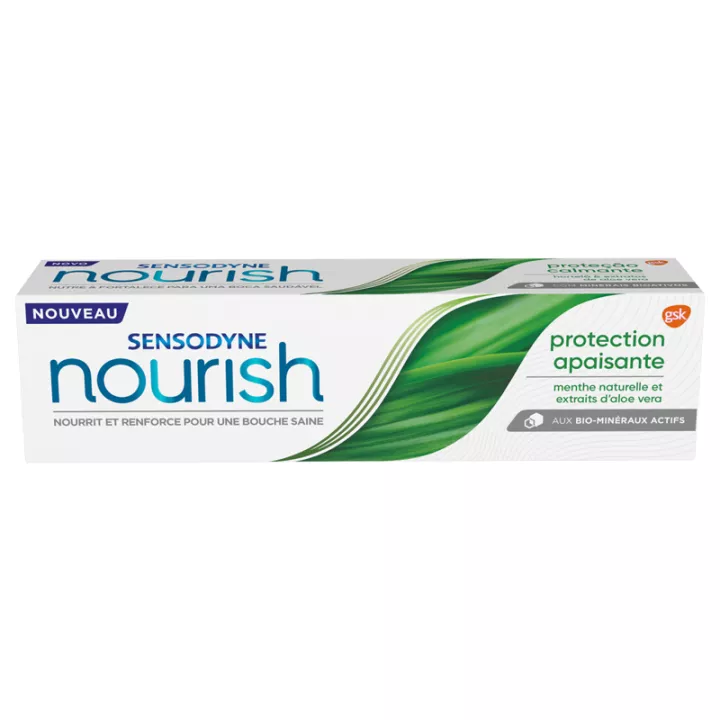 Sensodyne Nourish Rustgevende Bescherming Natuurlijke Mint Aloë 75ml