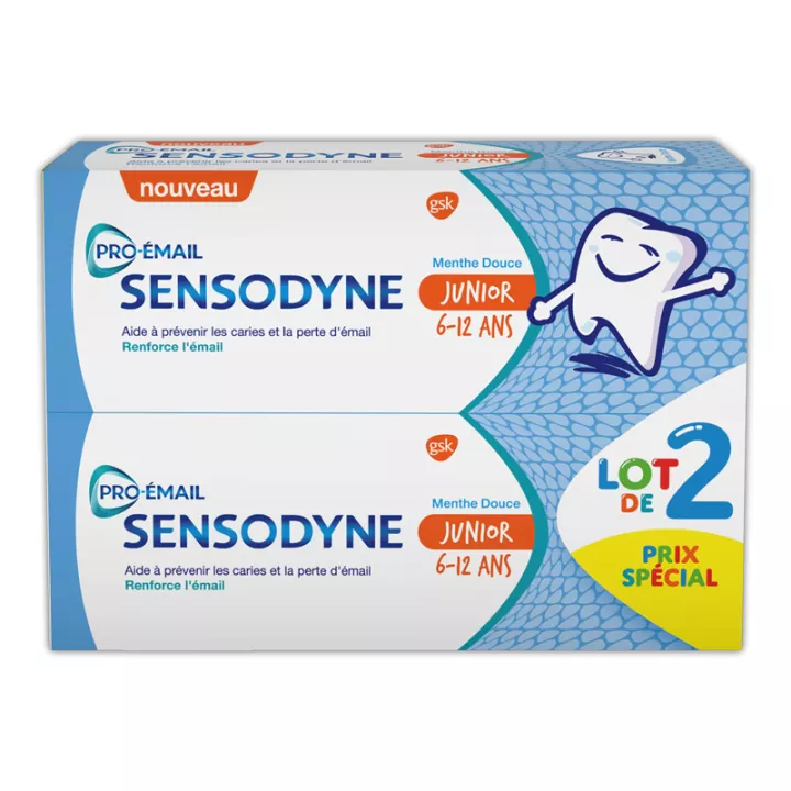 Sensodyne Pro Esmalte Menta Dulce Junior 6-12 años