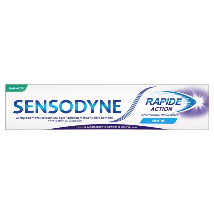 Sensodyne Dentifrice Rapide Action Protection Longue Durée 75 ml