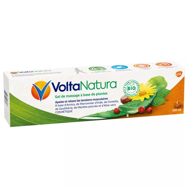 VoltaNatura gel de masaje herbal orgánico