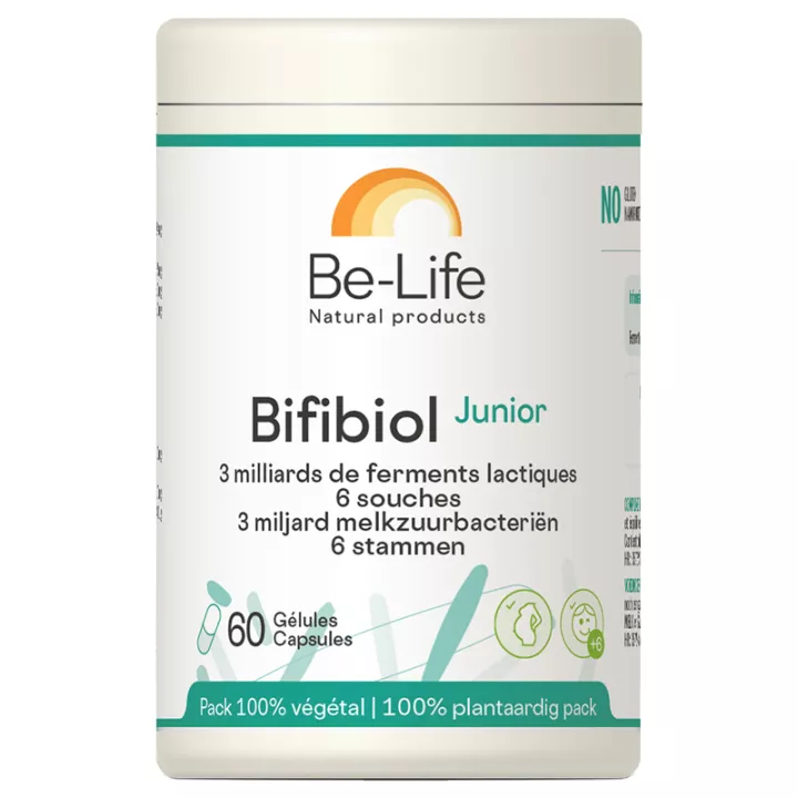 Be-Life Bifibiol Junior Melkzuurfermenten 60 capsules