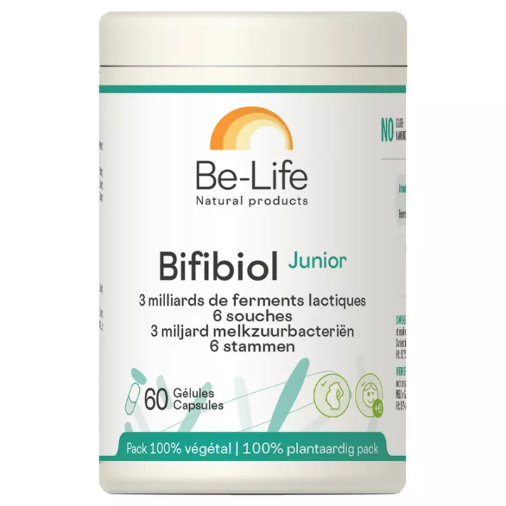 Be-Life Bifibiol Junior Ferments Lactiques 60 capsules