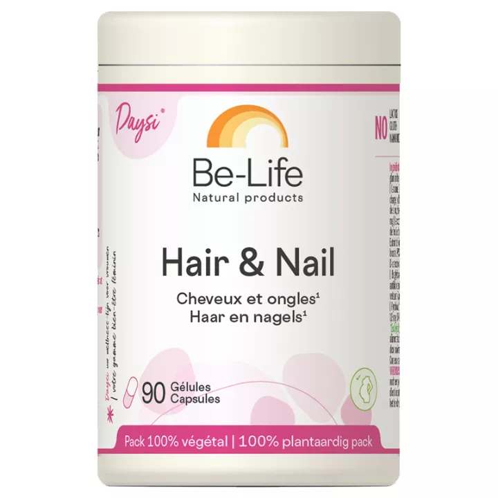 BIOLIFE HAIR & NAIL estimula o crescimento do cabelo e unhas cápsulas