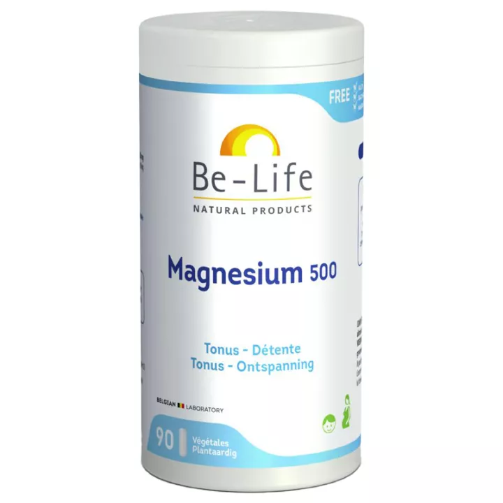Be-Life Magnésium 500 Détente Musculaire 90 gélules