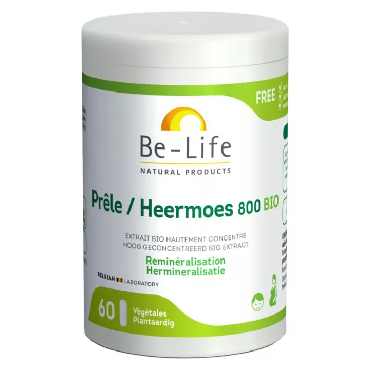 Be-Life Prêle 800 Bio Reminéralisation 60 gélules