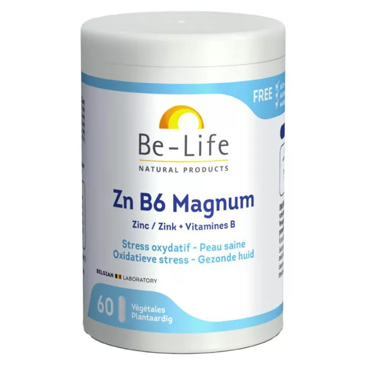 Be-Life Zn B6 Magnum Stress Oxydatif et Peau Saine