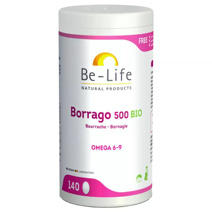 Be-Life Borrago 500 Omega 6-9 Orgánico