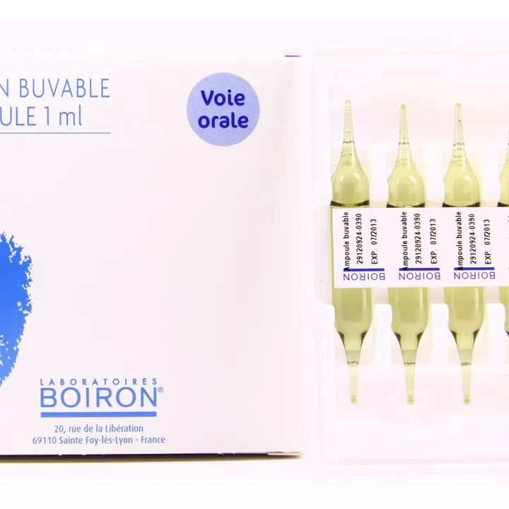 ZOOOO 8DH AMPOULES BUVABLES HOMEOPATHIE BOIRON