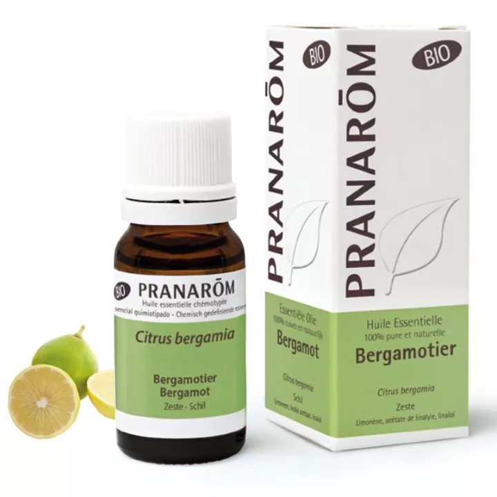 Organic Bergamot essential oil (Bergamot) Citrus bergamia PRANAROM 10ml