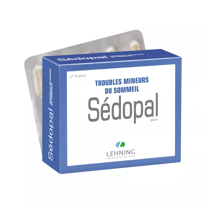 Sedopal Lehning Phytotherapy voor slaapstoornissen 40 capsules