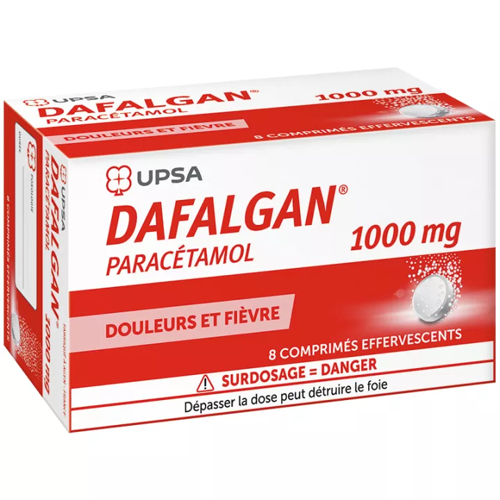 DAFALGAN 1G 8 Шипучие таблетки