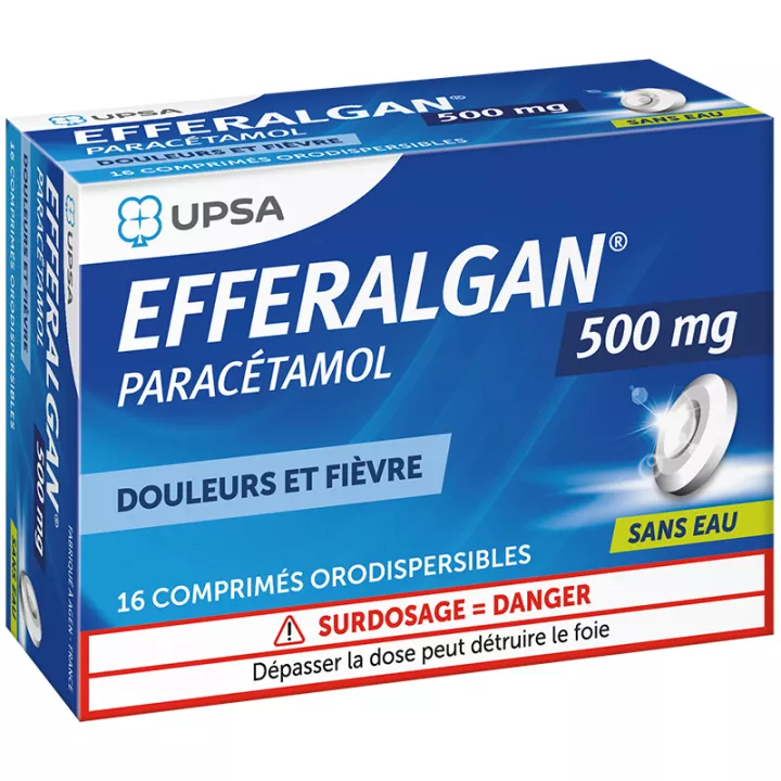 500MG COMPRESSE EFFERALGANODIS DISPERSBLES