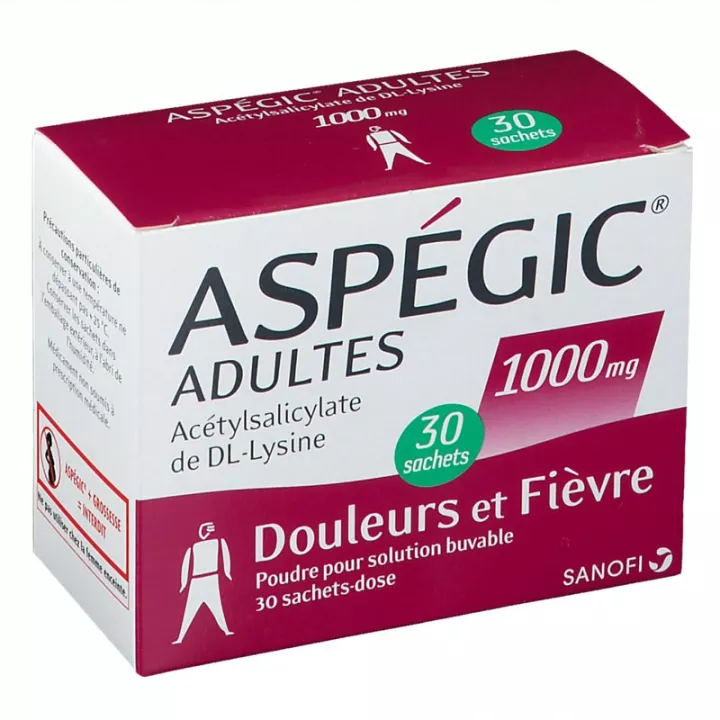 Aspegic 1 BOLSAS 000mg ADULTOS 30